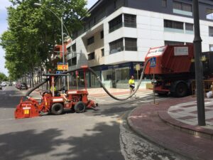La excavación de zanjas: Microzanjado con aspirado, última tendencia.