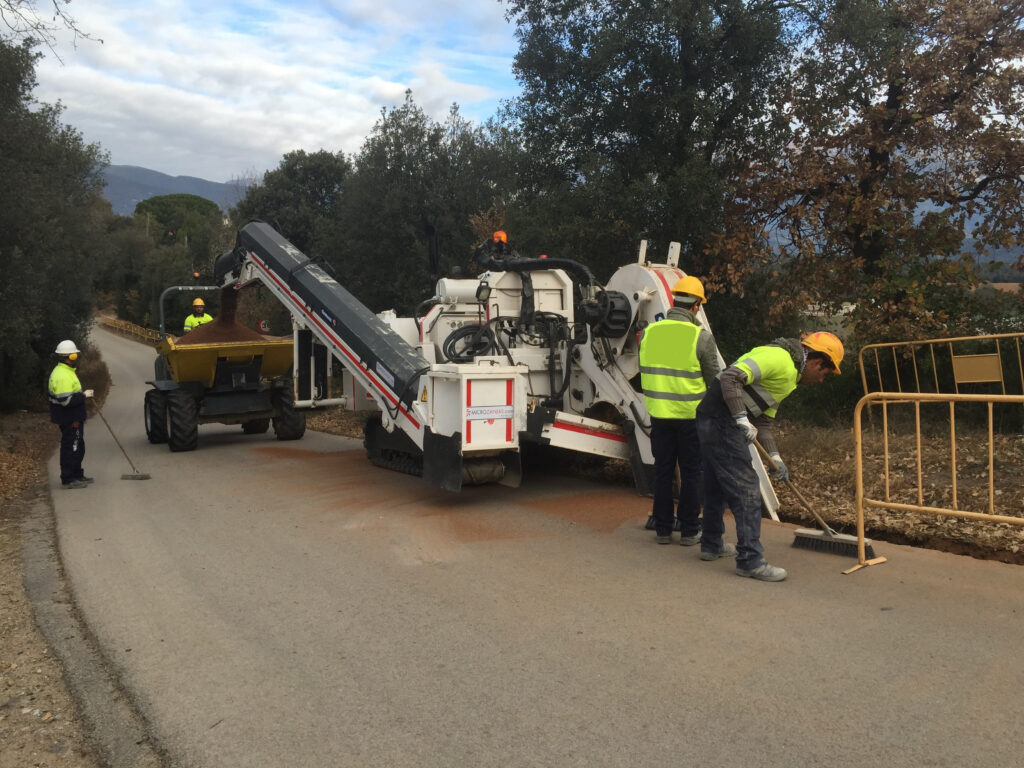 excavación de zanjas para gas