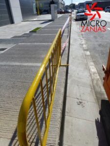 Actuaciones de microzanjas en St.Feliu de Llobregat